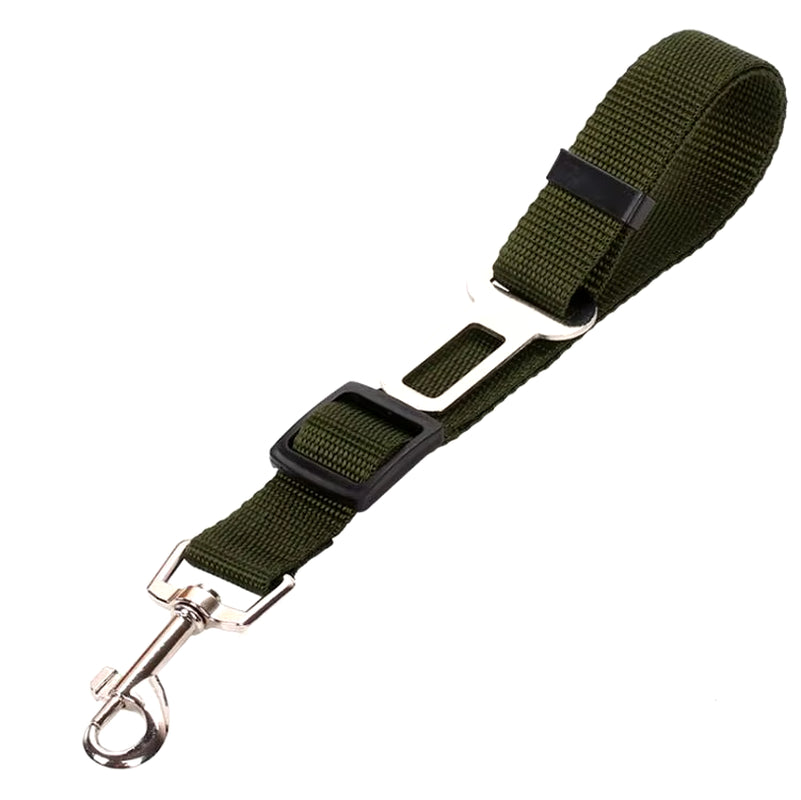 Adjustable and Retractable Pet Seat Belt for Dogs & Cats - Keep Your Furry Friends Safe During Car Rides!