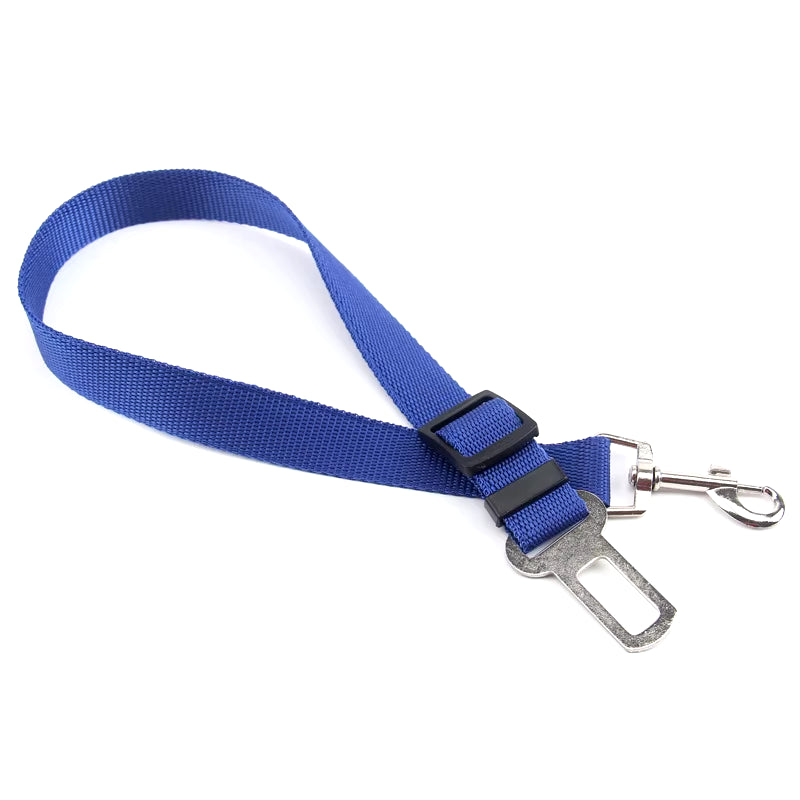 Adjustable and Retractable Pet Seat Belt for Dogs & Cats - Keep Your Furry Friends Safe During Car Rides!