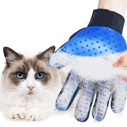 Transform Your Pet's Grooming Routine with Our 1PC Cat Hair Removal Gloves - Effective Massage and Cleaning Tool in 6 Vibrant Colors!