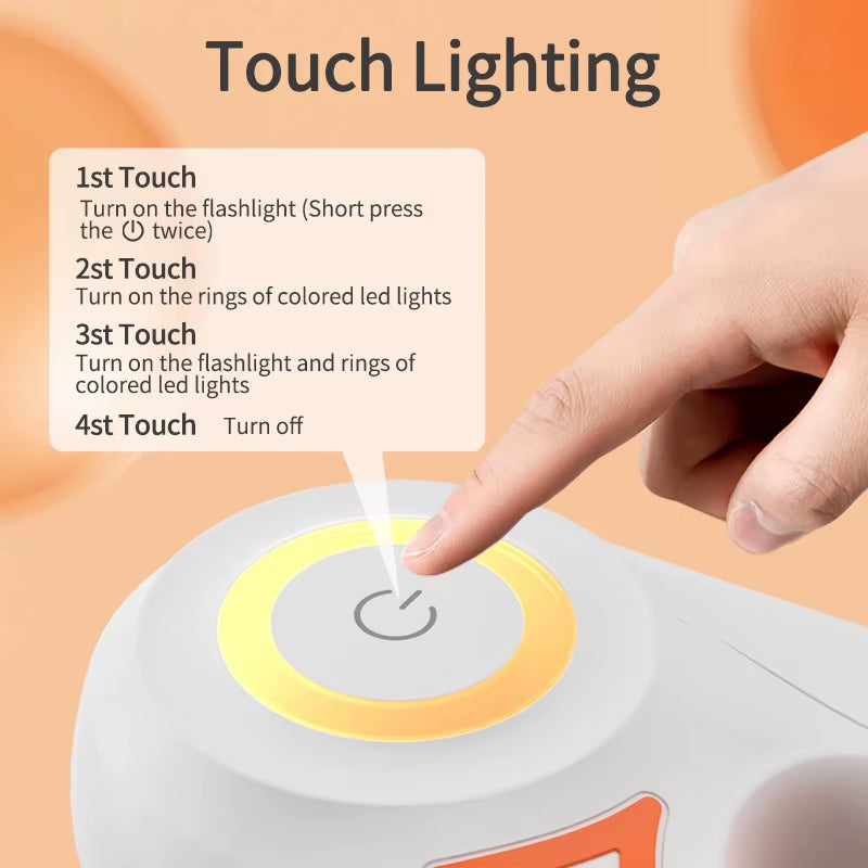 Introducing the 5M Retractable LED Dog Leash - Illuminate Your Walks with Style and Safety!