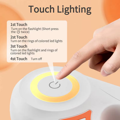 Introducing the 5M Retractable LED Dog Leash - Illuminate Your Walks with Style and Safety!