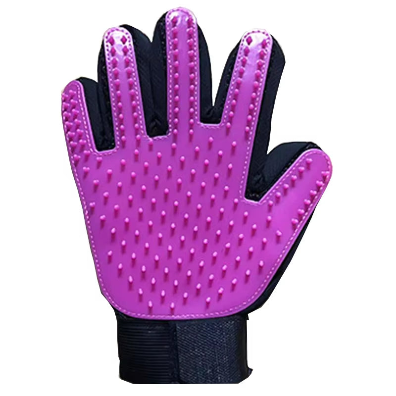 Transform Your Pet's Grooming Routine with Our 1PC Cat Hair Removal Gloves - Effective Massage and Cleaning Tool in 6 Vibrant Colors!